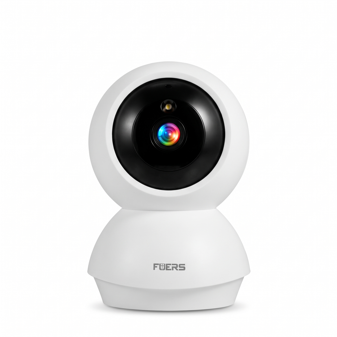 The 5MP indoor pan-tracking security camera on a plain white background
