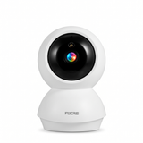The 5MP indoor pan-tracking security camera on a plain white background