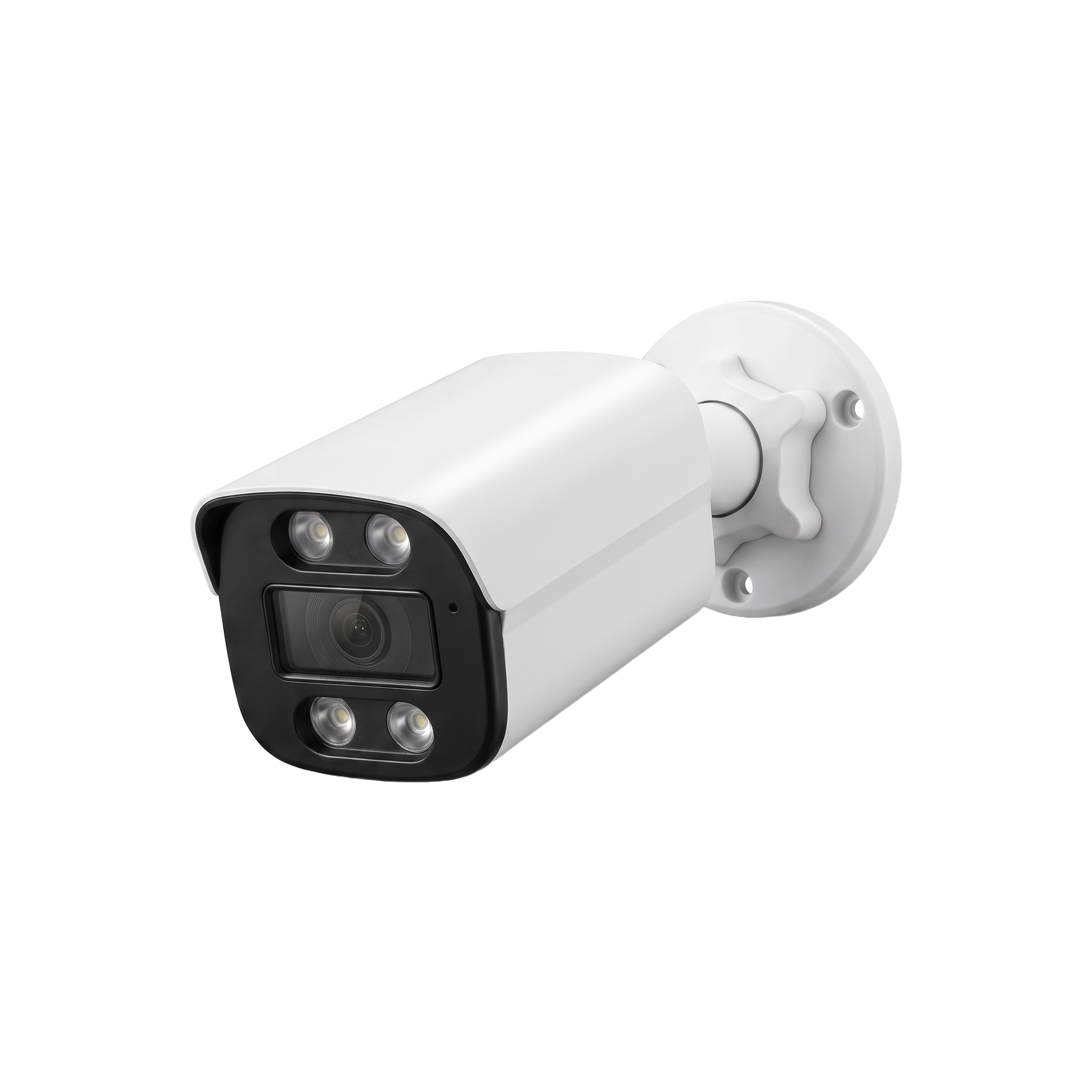 The 4K 8MP wide-angle outdoor bullet camera on a plain white background