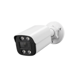 The 4K 8MP wide-angle outdoor bullet camera on a plain white background