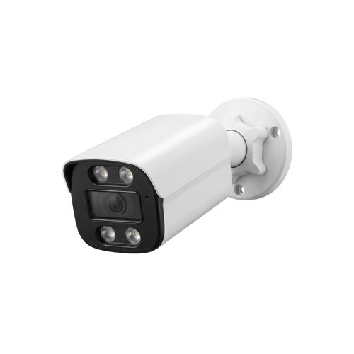 The 4K 8MP wide-angle outdoor bullet camera on a plain white background